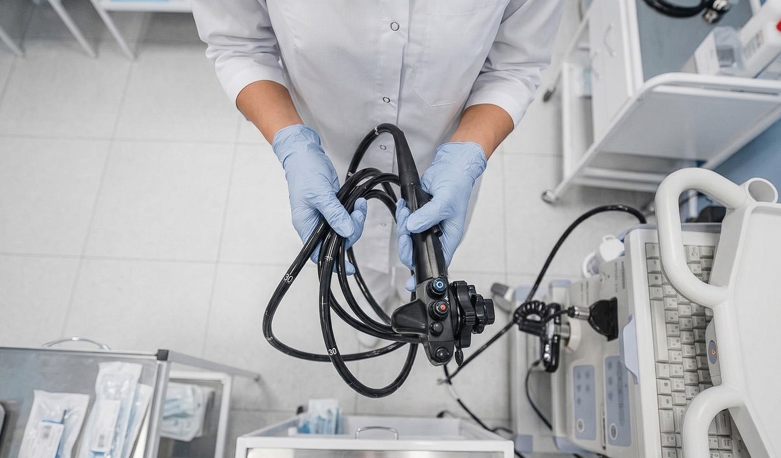 Гастроскопия с тестом на Helicobacter pylori + прием гастроэнтеролога высшей категории, кандидата медицинских наук: СКИДКА 28%